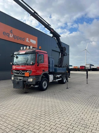 Mercedes-Benz Actros 2011 - 2046 ACTROS 2046 4x4 / FULL SPRING / HIAB 288 EP 5 HIPRO Crane / EURO-5 afbeelding 2
