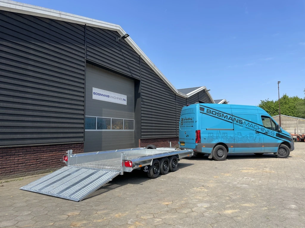 Vlemmix 3.5 T 3 asser machinetransporter NIEUW met DIKKE opties 2026 afbeelding 1