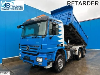 Mercedes-Benz Actros 3344 EURO 5, Leaf spring, Retarder