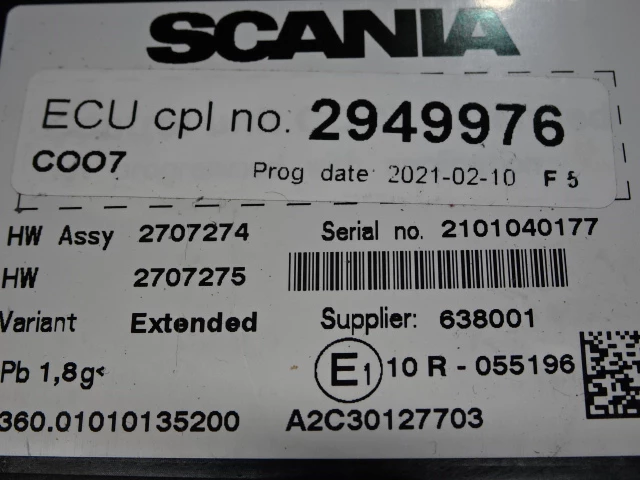 Scania - S3021072UP obrázek 2