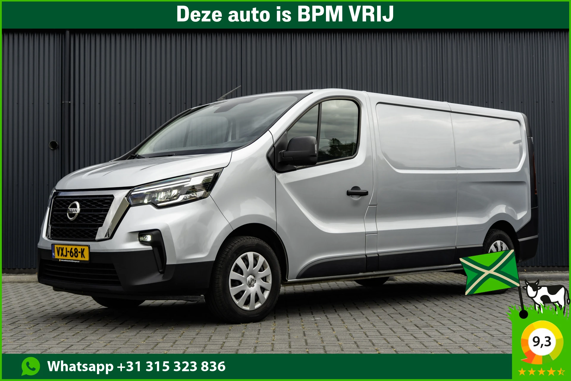 Nissan Primastar 2023 - **dCi | L2H1 | Automaat | 150 PK | LED | Cruise | Airco | PDC | Euro 6** afbeelding 1