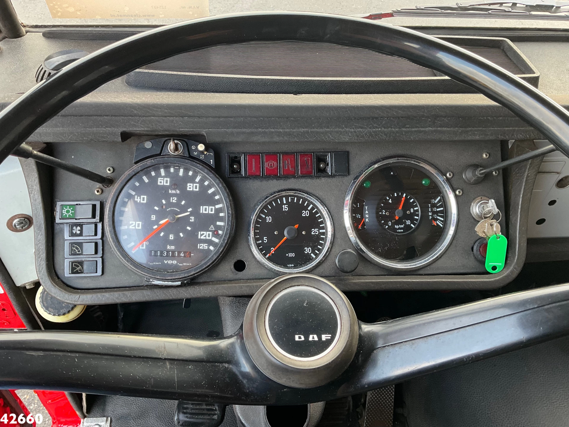 DAF FA 1600 DF 485 14 Ton portaalarmsysteem Oldtimer 1975 immagine 10