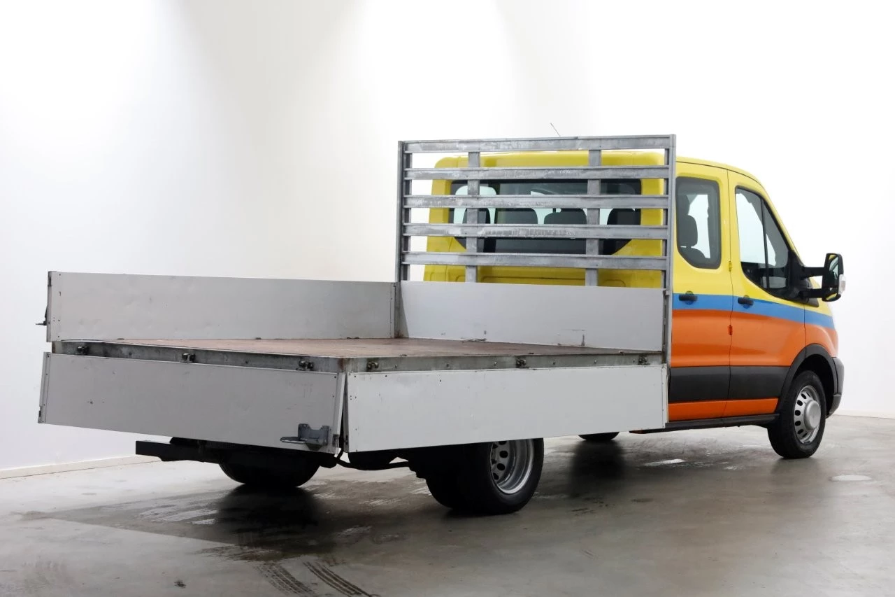 Ford Transit 2022 - 350 2.0 TDCI 130pk D.C. Trend Open Laadbak Trekhaak 3000kg 08-2022 Bild 14