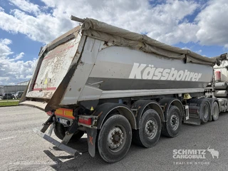 Kässbohrer Semitrailer Tipper Steel half pipe body 2020 afbeelding 3 miniatuur