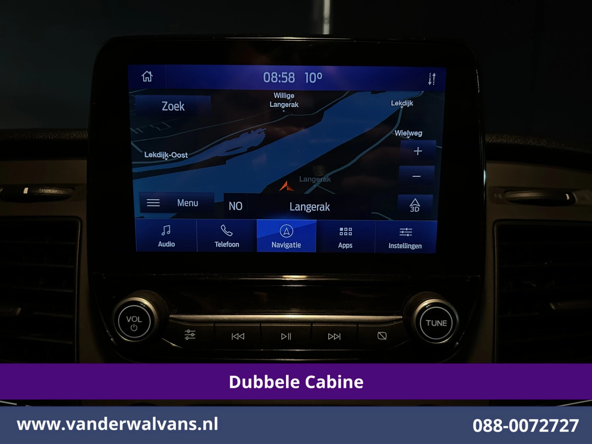 Ford Transit Custom 2021 - 2.0 TDCI 131pk L2H1 Dubbele Cabine Euro6 Airco | 6-Zits | Navigatie | LED | Apple Carplay | Cruisecontrol image 3