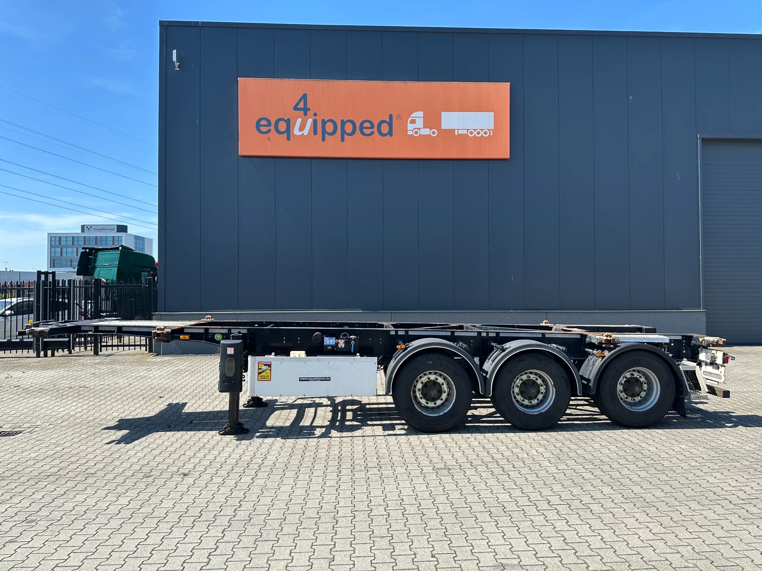 LAG 2017 - 20FT/30FT ADR Chassis / BPW DRUM / ADR (EXII, EXII, FL, AT) / NL-Chassis / 10x available zdjęcie 2