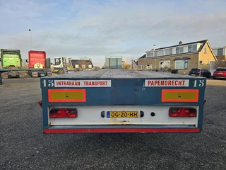 LINTRAILERS LSPU 18-27 | EXTENDIBLE TRAILER 21.20 MTR | STEERING AXLE | good sliding. 2000 - N/A image 4