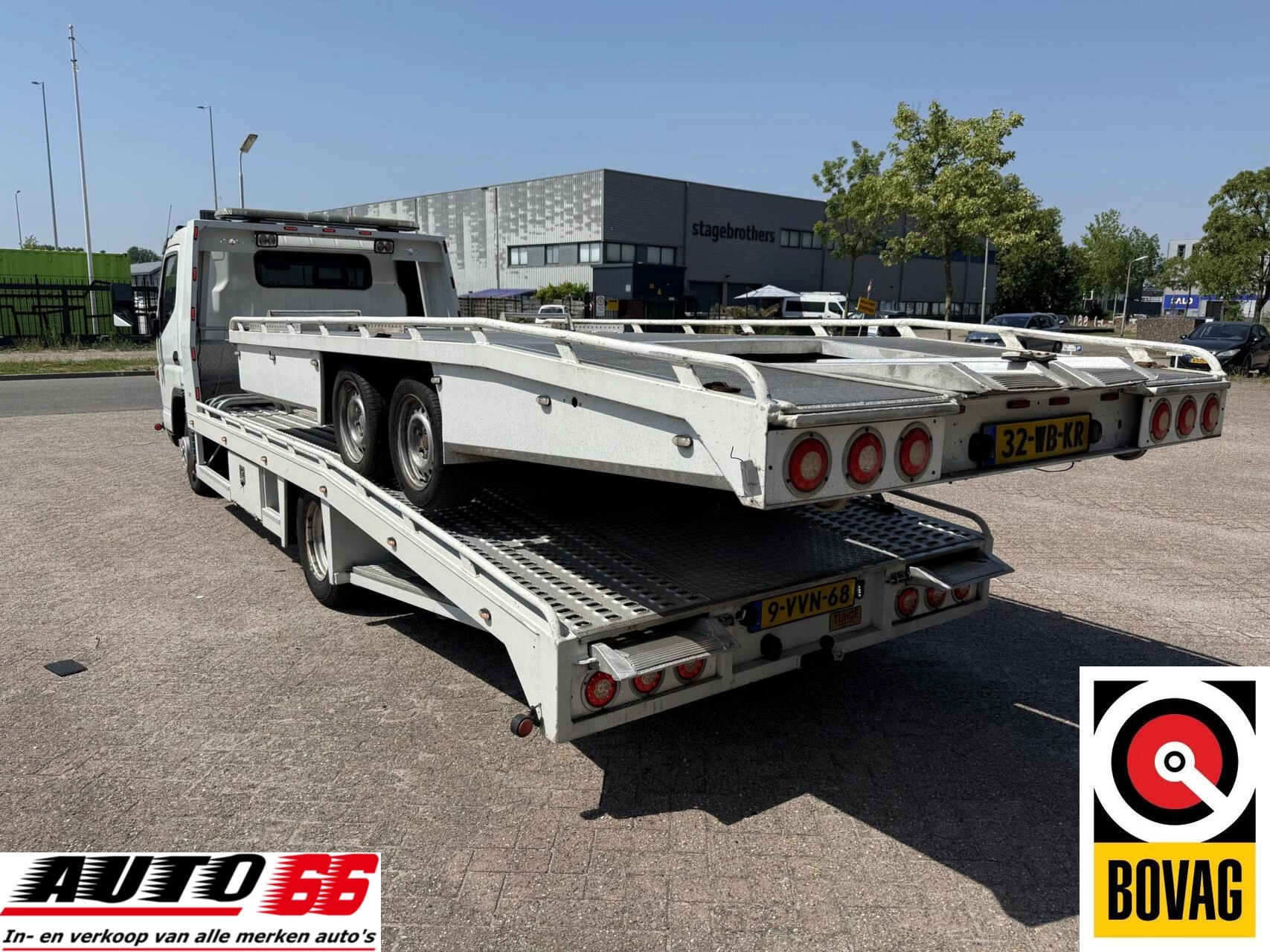 Mitsubishi Canter 2012 - 3C13 3.0 DI 385 Oprijwagen met AIRCO afbeelding 3
