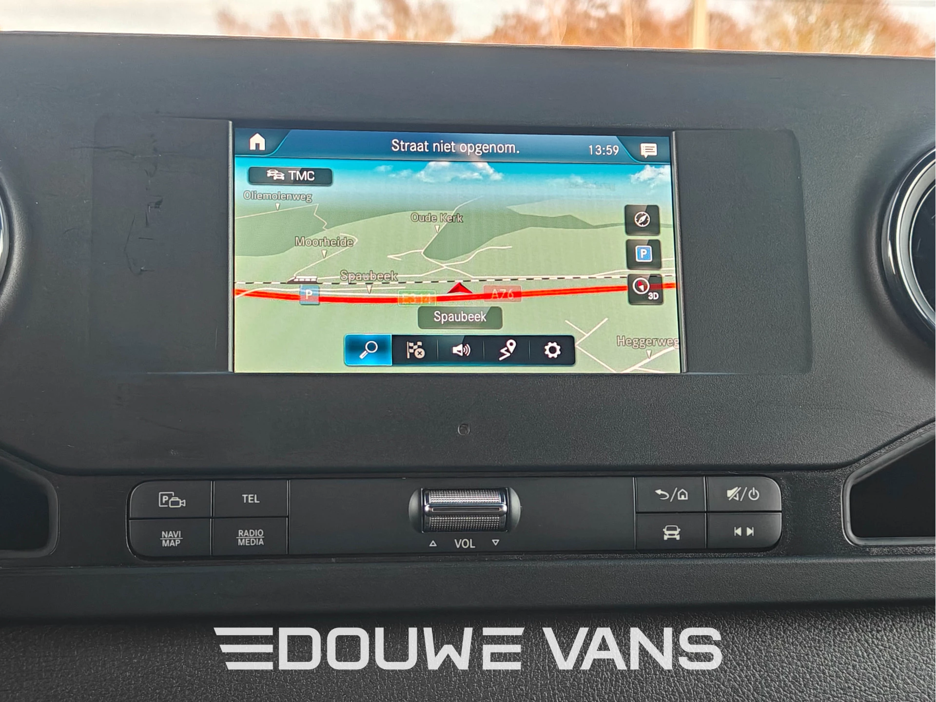 Mercedes-Benz Sprinter 2022 - L3 317 Airco Cruise Control DAB MBUX Navi afbeelding 13