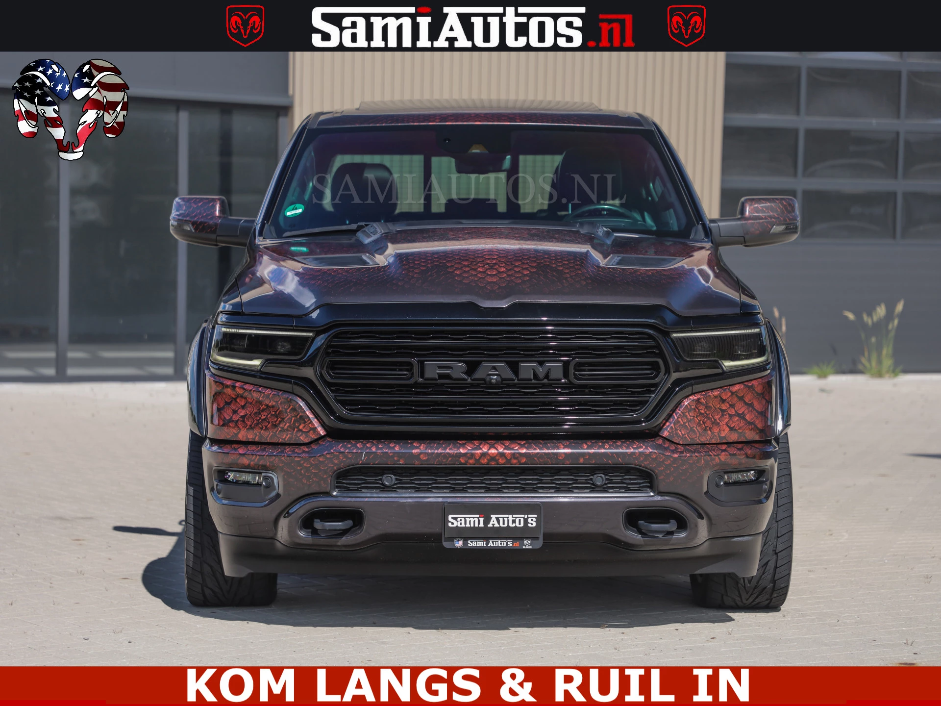 Dodge Ram Pick-Up 2023 - COBRA HULK PACK | 5.7 V8 402 PK | LIMITED EDITION | HUD | LUCHTVERING | BOM VOL | zdjęcie 61