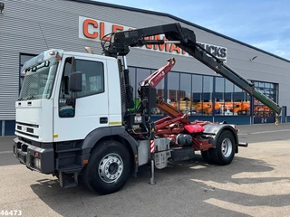 Iveco EuroTech 2003 - 190E35 Manual Full Steel Hiab 12 Tonmeter laadkraan afbeelding 2 miniatuur